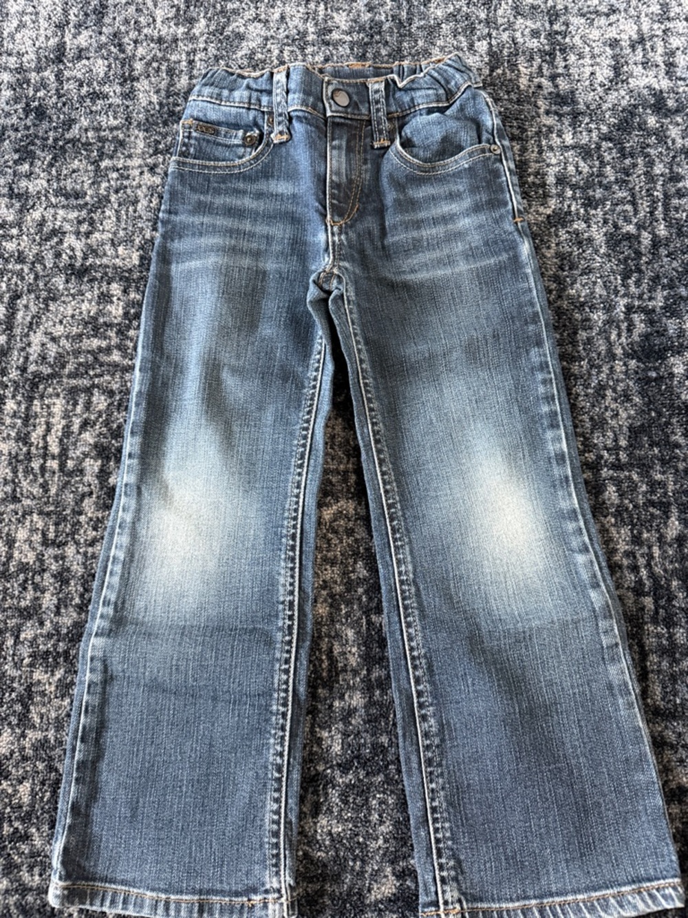 Classic Kid’s Blue Straight-Leg Jeans